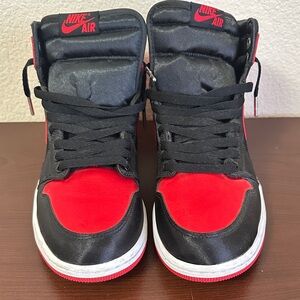 Nike Air Jordan Sneakers - Black and Red